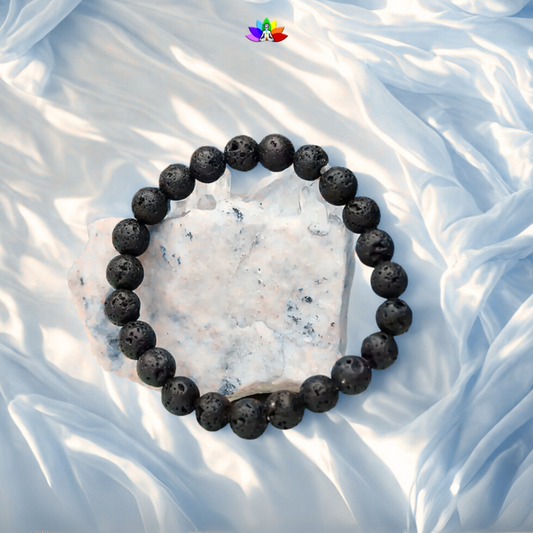 Lava Stone Bracelet – Grounding & Protection