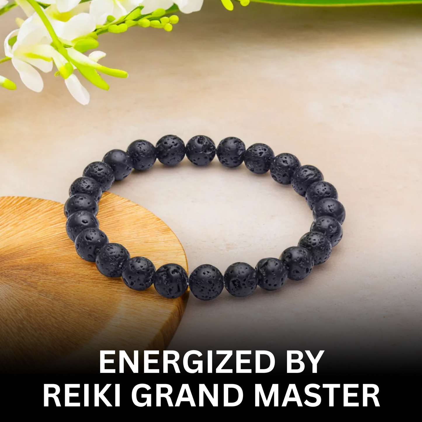 Lava Stone Bracelet – Grounding & Protection