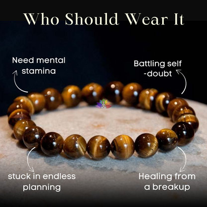 Tiger Eye Bracelet – For Success, Stability & Inner Strength