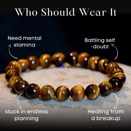 Tiger Eye Bracelet – For Success, Stability & Inner Strength