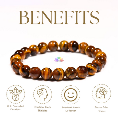 Tiger Eye Bracelet – For Success, Stability & Inner Strength