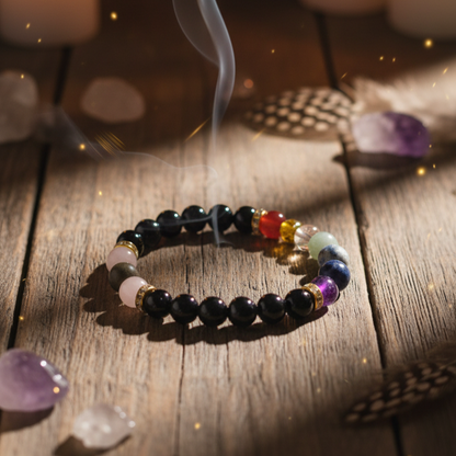 7 Chakra Crystal Bracelet – Balance & Heal Naturally