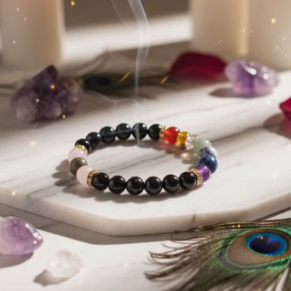 7 Chakra Crystal Bracelet – Balance & Heal Naturally